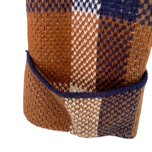 Dex Plaid Crew Neck Sweater Size XS - Picture 5 of 7